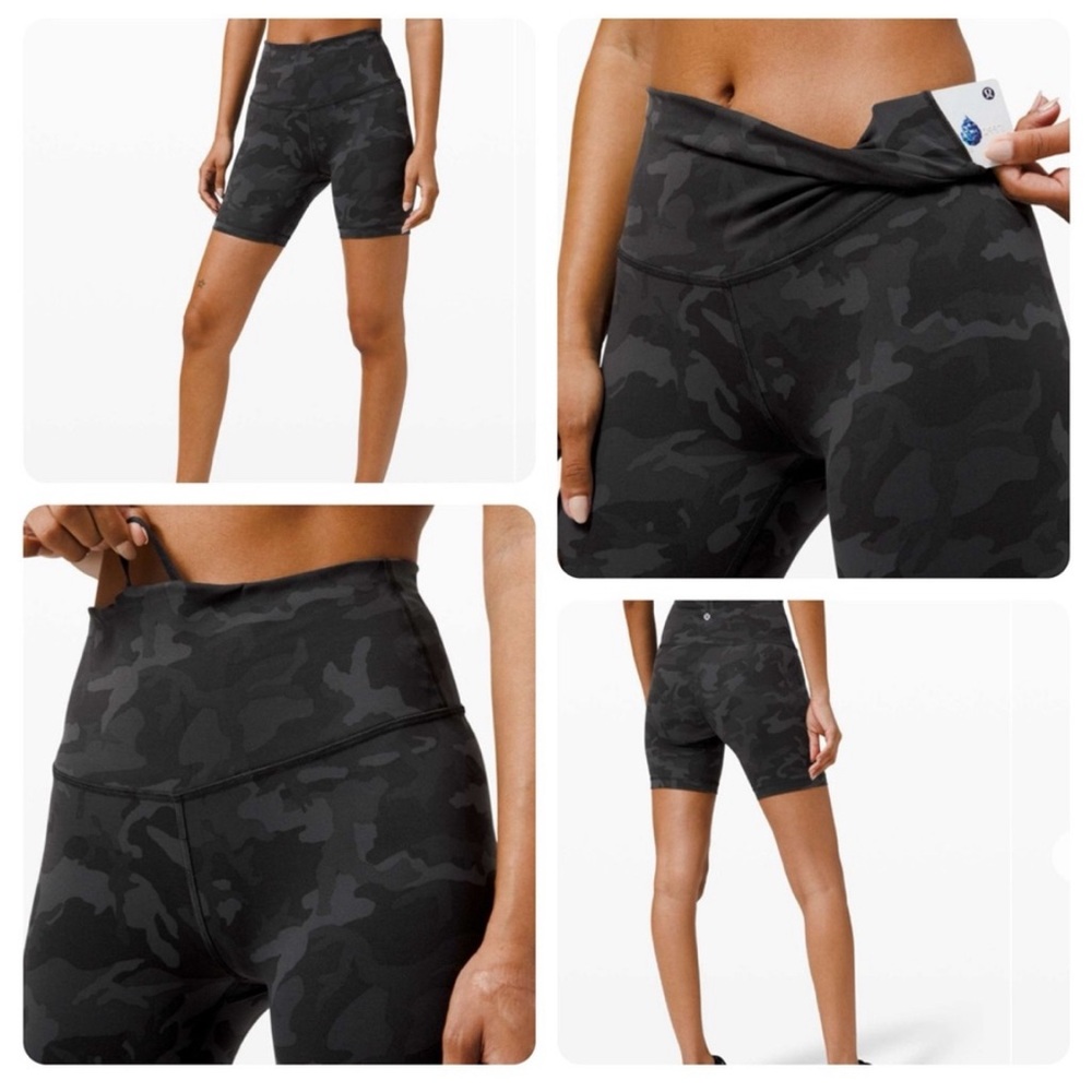 Lululemon Wunder Train High-Rise Short 6"
Incognito Camo Multi Grey Size 2